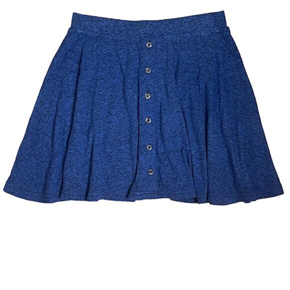 AMERICAN EAGLE Blue Mini Skirt - Size Small - Picture 1 of 5